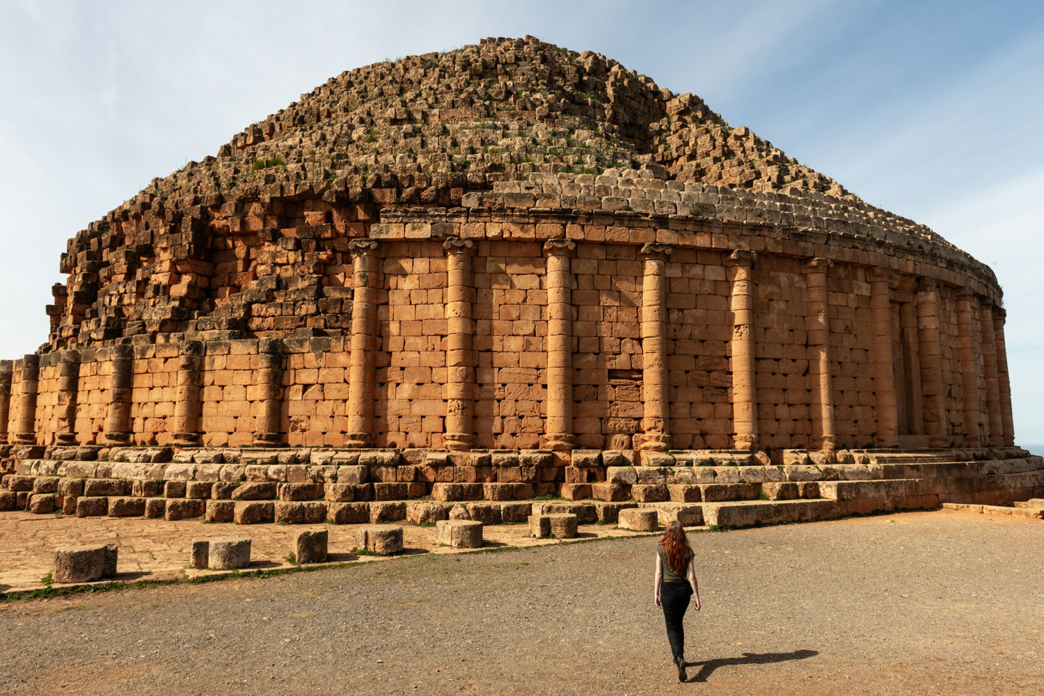 Tomb of the Christian woman in Tipaza (Algeria)