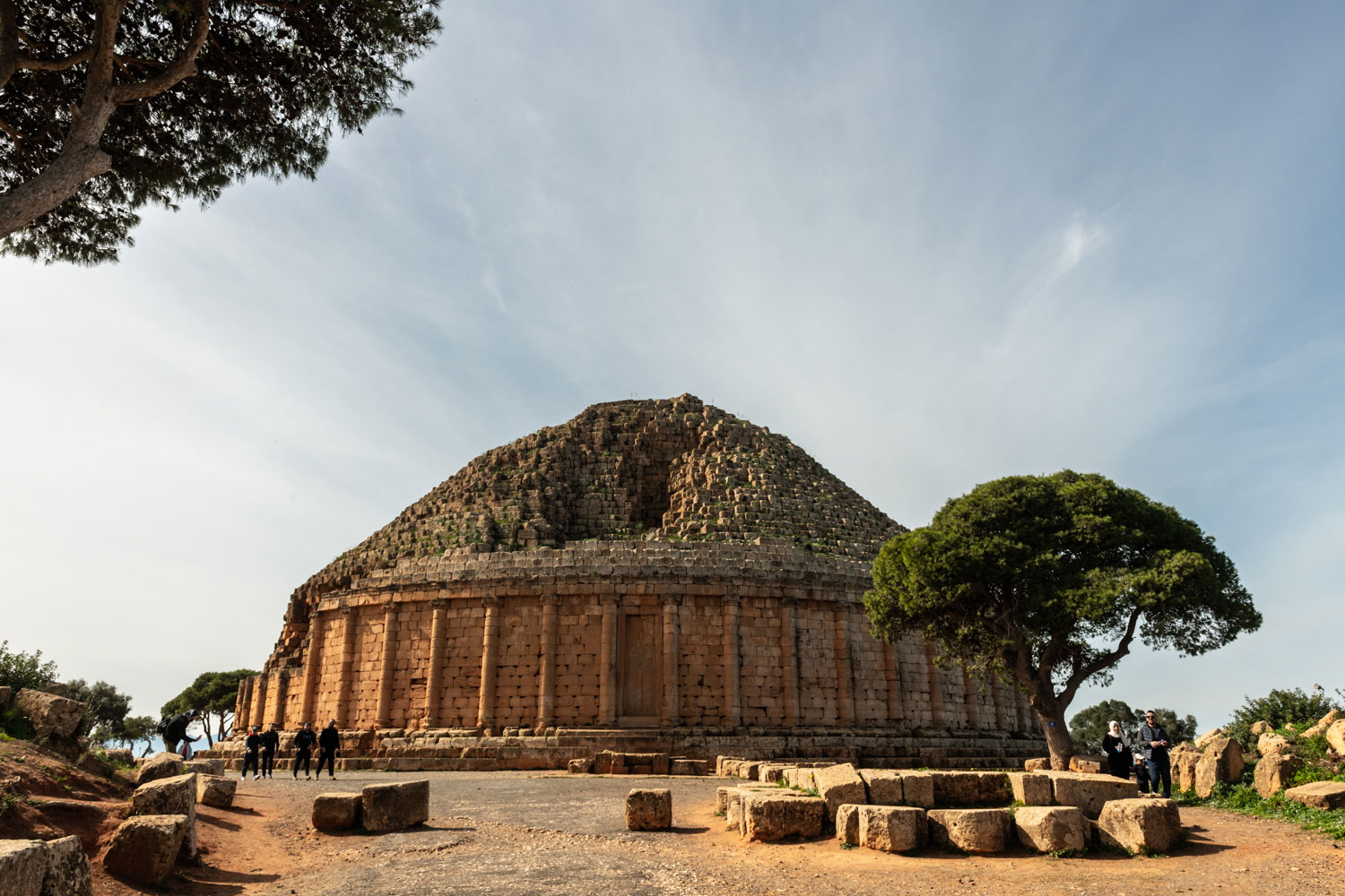 Tomb of the Christian woman in Algeria