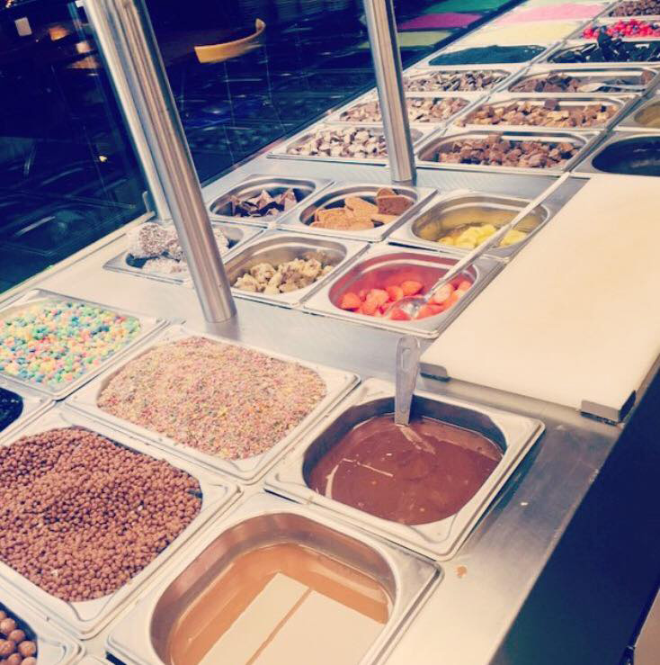 Hamraborg's choice of ice cream toppings ©Hamraborg Ehf Facebook