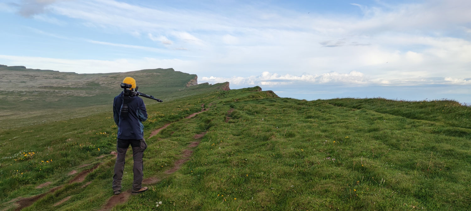 L'équipement pour faire de la photographie en Islande