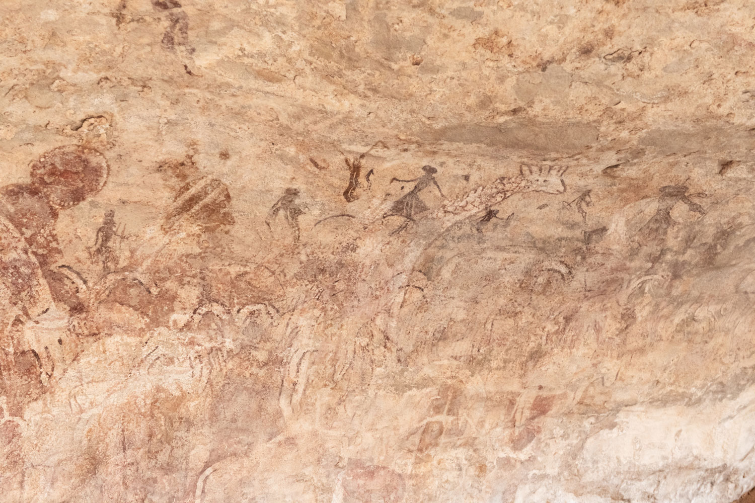 peinture rupestre au Tassili n'Ajjer