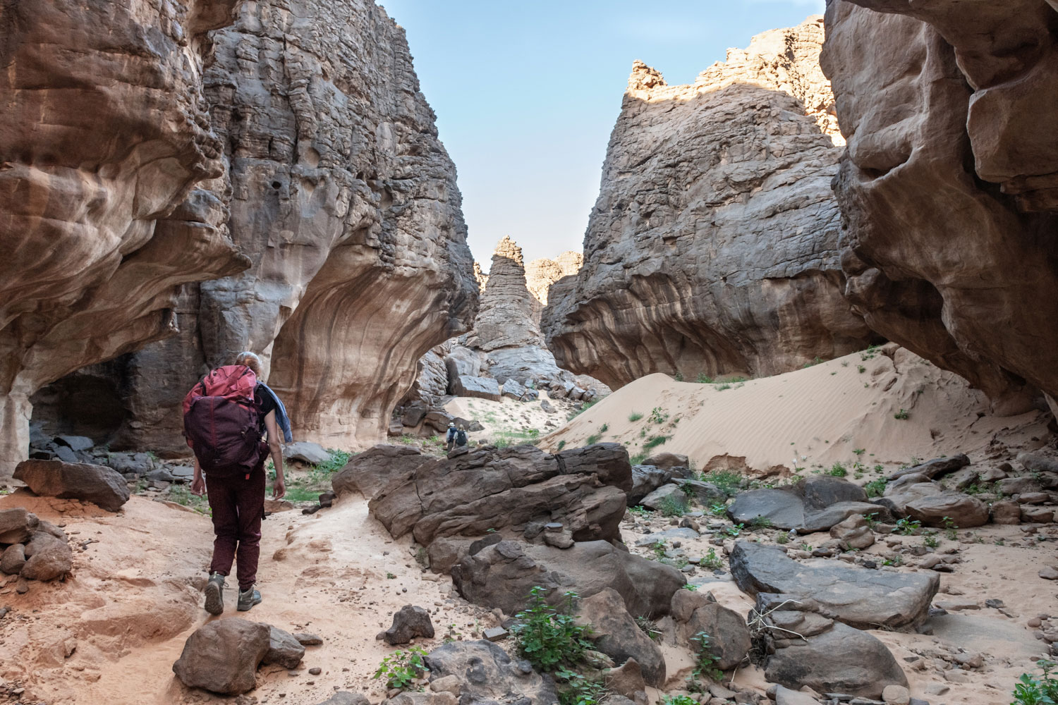 Randonnée dans le Tassili n'Ajjer