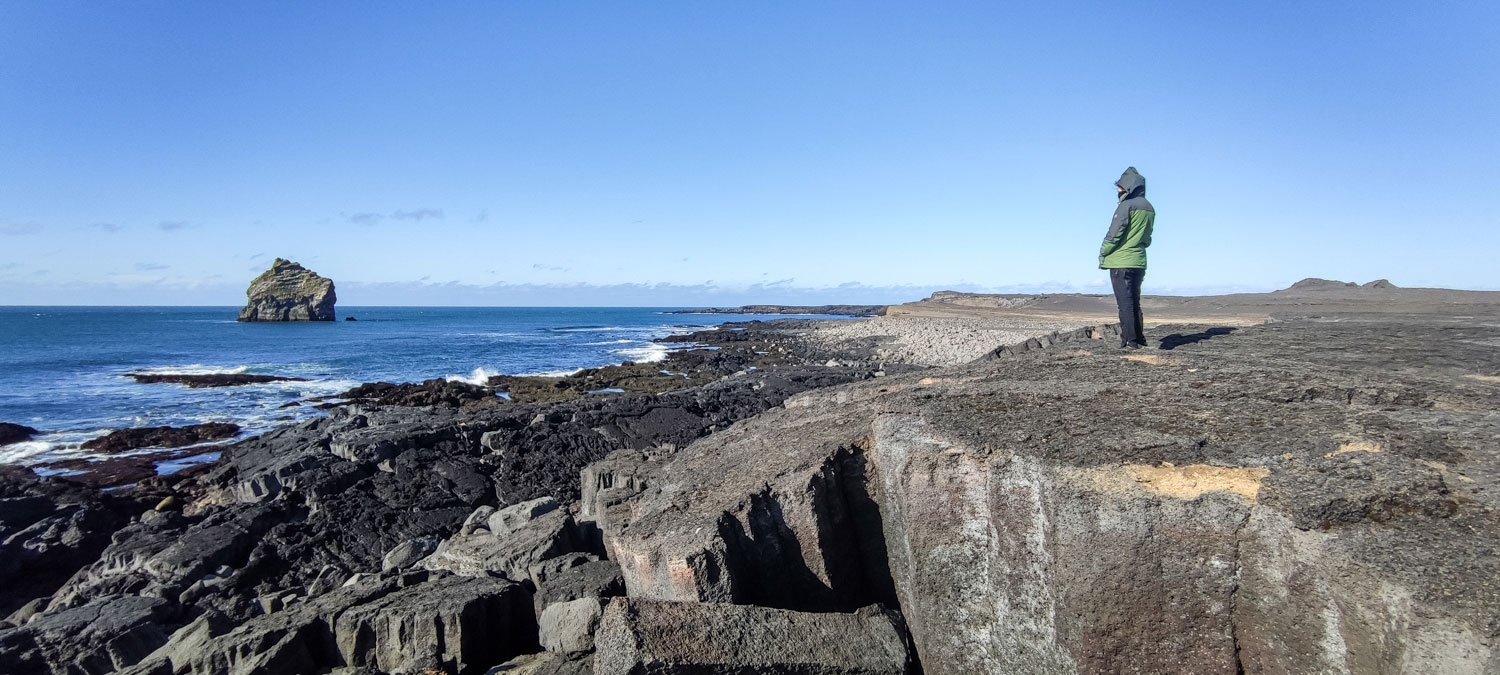 L'extrémité ouest de la péninsule de Reykjanes